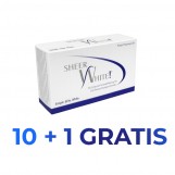 PAKIET: 10+1  Sheer White -...