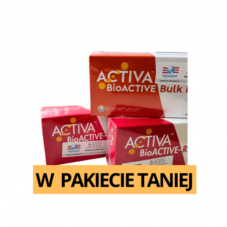 Pakiet 2x Activa Bioactive Restorative + nowa Activa Bioactive Bulk ...
